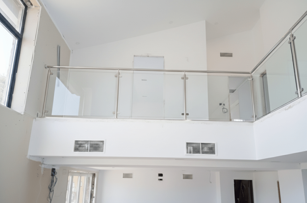 glass railings